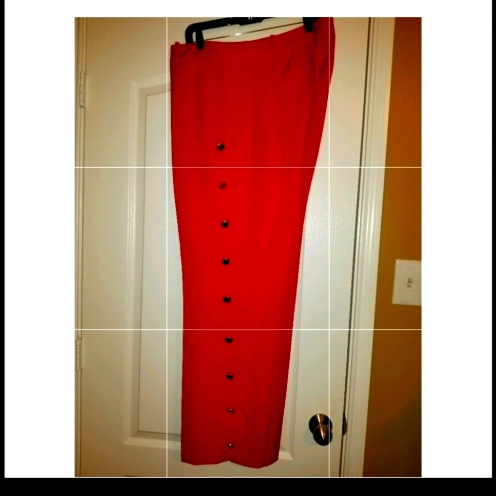 Lovely Red Slacks Eloquii